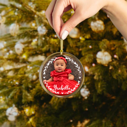 Personalized Acrylic Christmas Ornament (Full Photo)